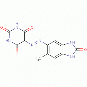 Pigment-to'q sariq-64-molekulyar-tuzilish