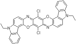 Pigment-binafsha-23-molekulyar-tuzilish